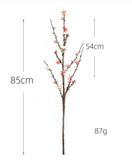 Artificial pink cherry blossom flowers For vase Home decor