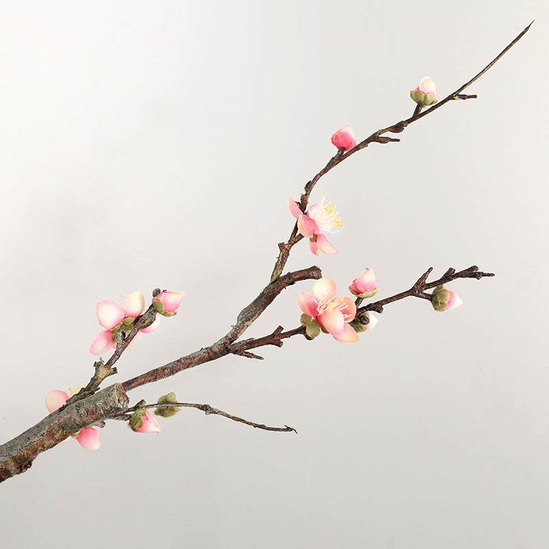 Artificial small pink cherry blossom flowers For vase Home decor